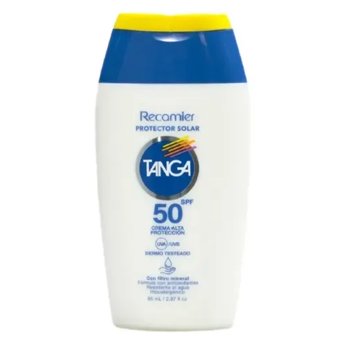 Bloqueador Tanga Spf 50 85 Ml Crema Recamier