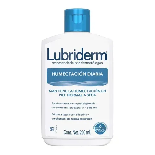 Loción Lubriderm Humectacion Diaria Frasco X 200 Ml Johnson