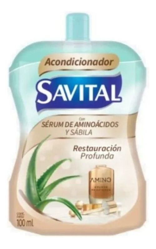 Acondicionador Savital Aminoácidos Frasco X 100 Ml Unilever