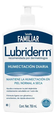 Loción Lubriderm Humectacion Diaria Frasco X 750 Ml Johnson