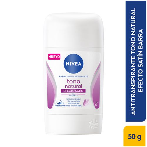 Desodorante Nivea Barra Aclarante Efecto Satin 50 Ml Bdf