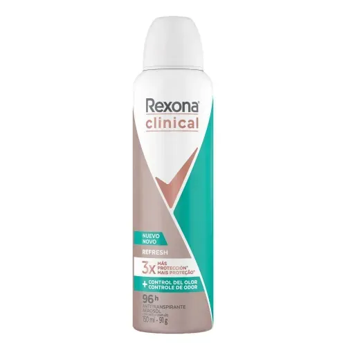 Desodorante Rexona W Aerosol Clinical Refresh 150 Ml Unilever