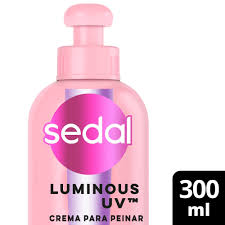 Crema para Peinar Sedal Luminous UV Frasco X 300 ml