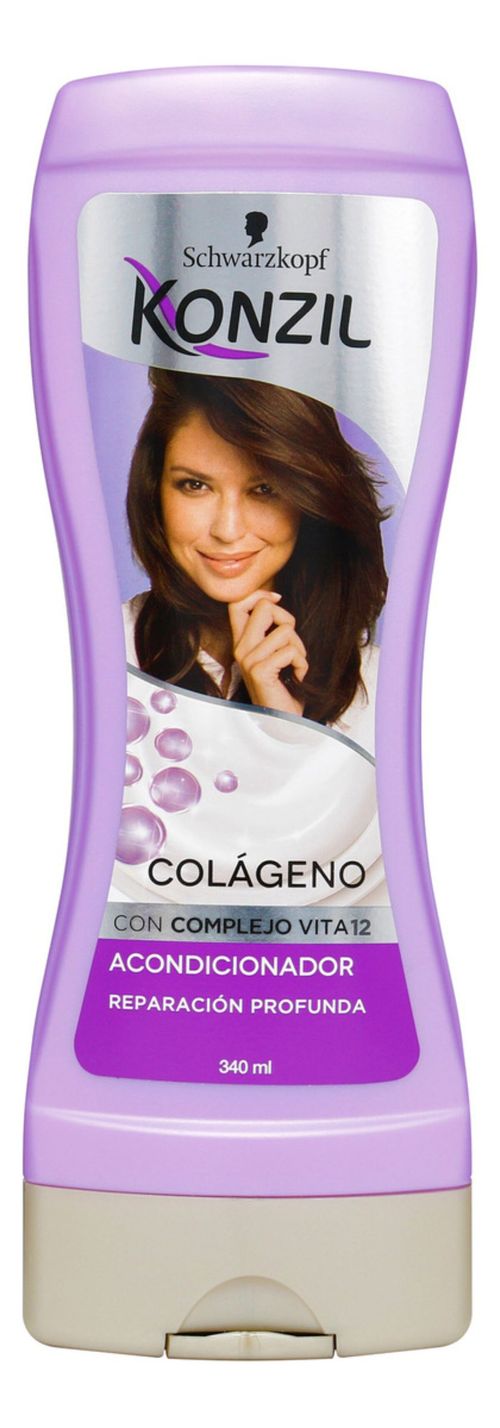 Acondicionador Konzil Colágeno Vita12 Frasco X 340 Ml Henkel