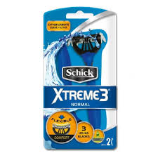 Máquina De Afeitar Schick Xtreme 3 Piel Normal 2 Und Edgewell