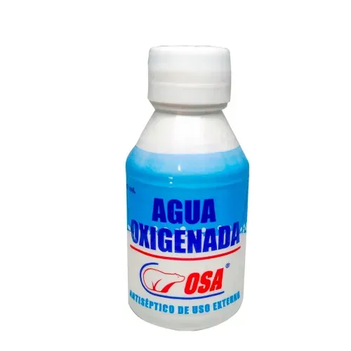 Agua Oxigenada Osa Frasco X 120 Ml Solución Osa