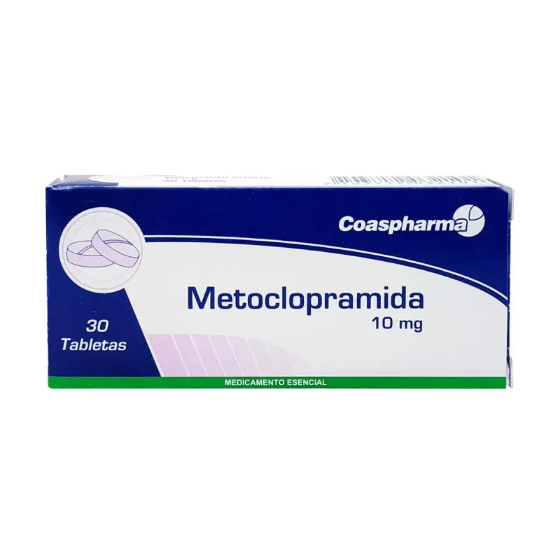 Metoclopramida 10 Mg 30 Tabletas Coaspharma