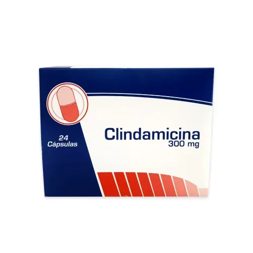 Clindamicina 300 Mg Caja X 24 Cápsulas Coaspharma