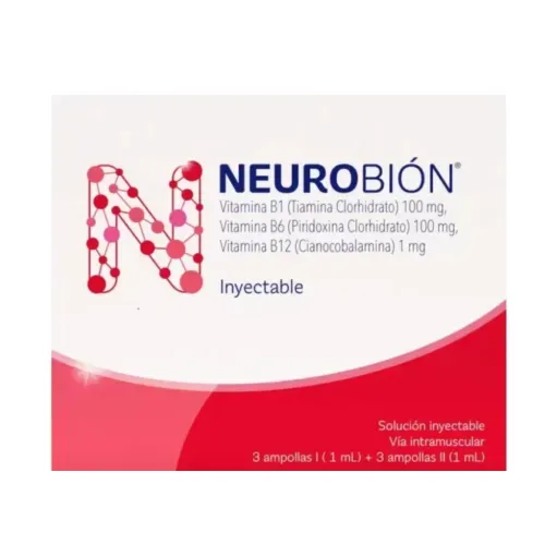 Neurobion Caja X 3 Ampollas Pague 2 Lleve 3 Precio Especial Procter