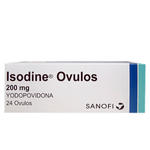 Isodine Yodopovidona 20 mg 24 Óvulos Bussie