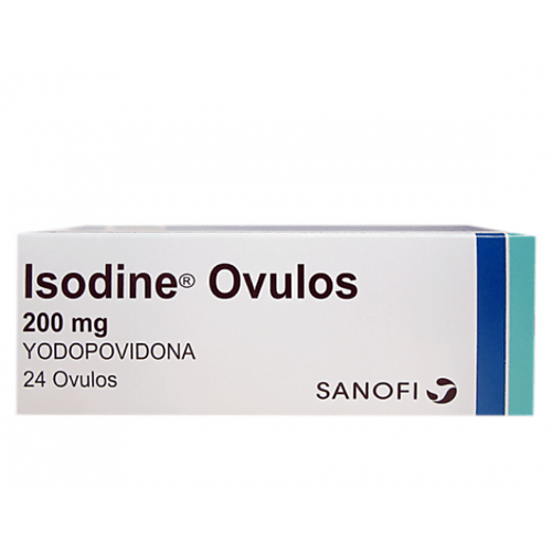 Isodine Yodopovidona 20 Mg Caja X 24 Óvulos Bussie