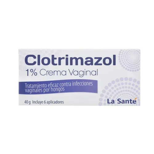 Clotrimazol Crema Vaginal 0.01 Tubo X 40 Gr La Santé