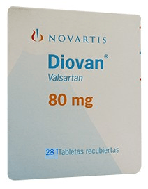 Diovan Valsartan 80 Mg Caja X 28 Tabletas Siegfried