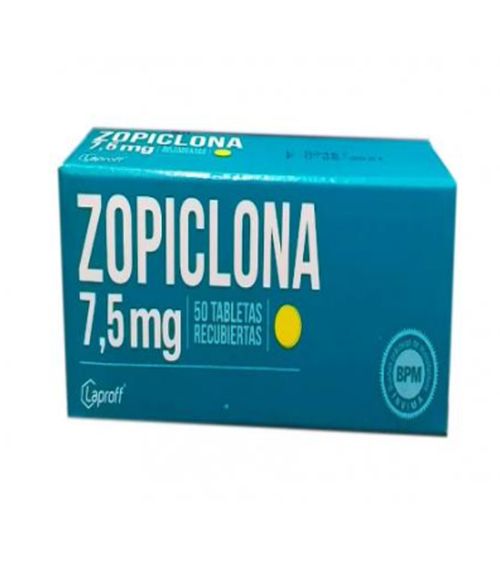 Zopiclona 7.5 Mg Caja X 50 Tabletas Laproff
