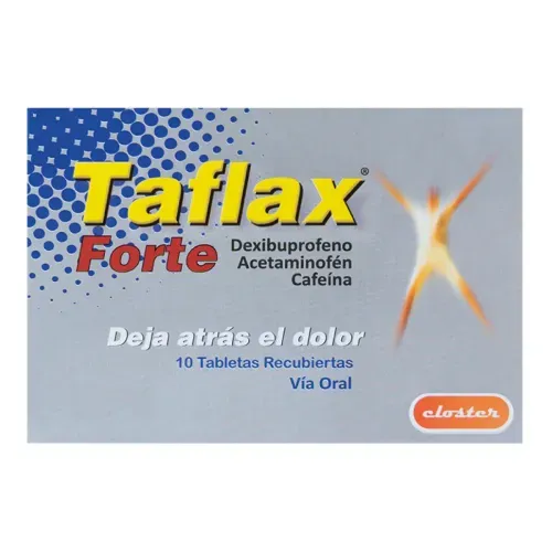 Taflax Forte Tableta Recubierta Caja X 10 Closter