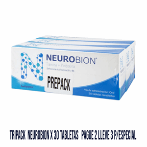 Neurobion Caja X 30 Tabletas Pague 2 Lleve 3 Precio Especial Procter