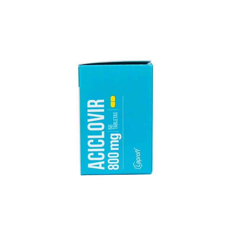 Aciclovir 800 Mg Caja X 50 Tabletas Laproff
