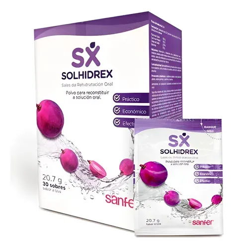 Solhidrex Uva Caja X 30 Sobres Labinco