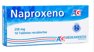 Naproxeno 500 Mg Caja X 10 Tabletas Ag