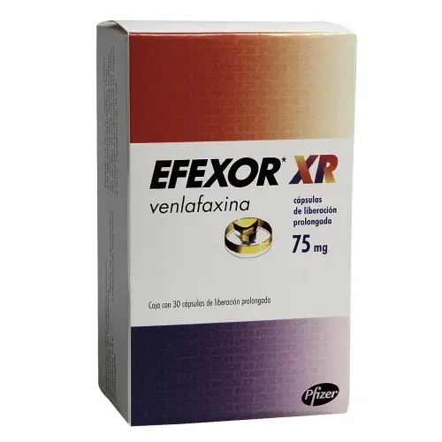 Efexor Xr Venlafaxina Clorhidrato 75 Mg Caja X 30 Cápsulas Aspen Farma