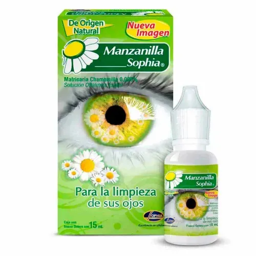 Manzanilla Ofteno 0.025% Solución Oftálmica Frasco X 15 Sophia