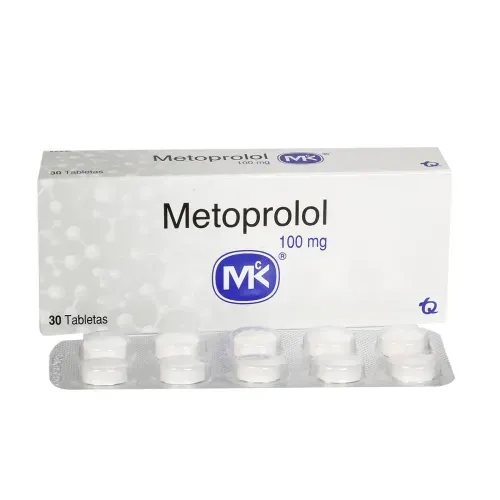 Metoprolol Mk 100 Mg Caja X 30 Tabletas Tecnoquímicas