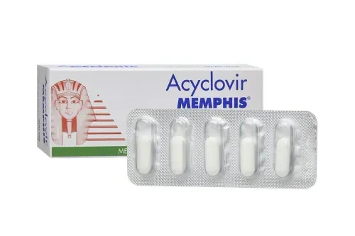 Aciclovir 200 Mg Caja X 25 Tabletas Memphis