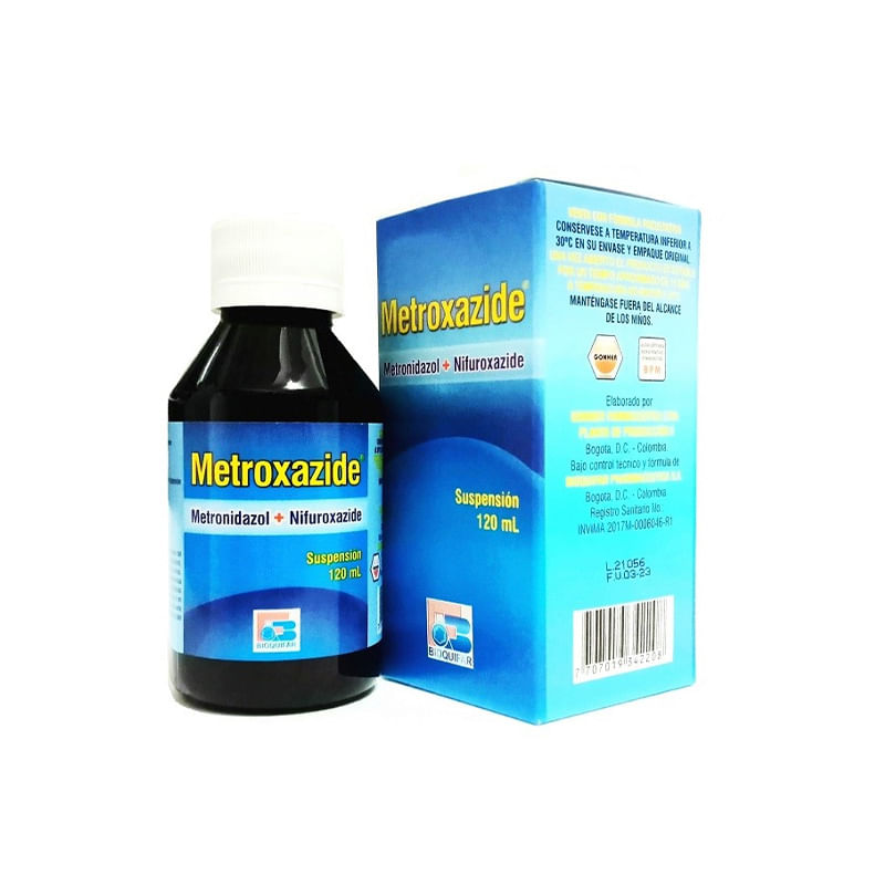 Metroxazide Suspensión Oral 120 ml Rx