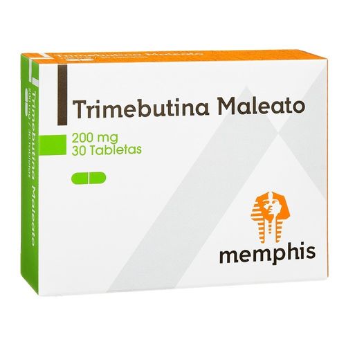 Trimebutina 200 Mg Caja X 30 Tabletas Memphis
