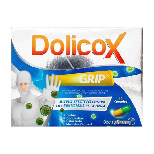 Dolicox Grip Caja X 12 Cápsulas Coaspharma