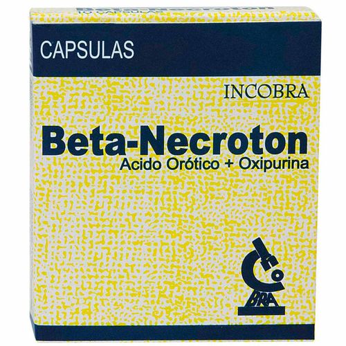 Beta Necroton 50 + 200 Mg Caja X 10 Cápsulas Incobra