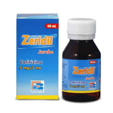 Zeridil Jarabe Cetirizina 5 Mg/5Ml Frasco X 60 Bioquifar