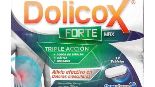Dolicox Forte Max Caja X 12 Tabletas Coaspharma