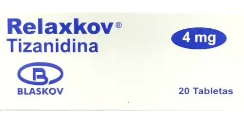 Relaxkov Tizanidina 4 Mg Caja X 20 Tabletas Blaskov