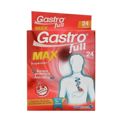 Gastro Full Max Sobres 10 Ml Caja X 24 Unidades Suspensión Oral Coaspharma