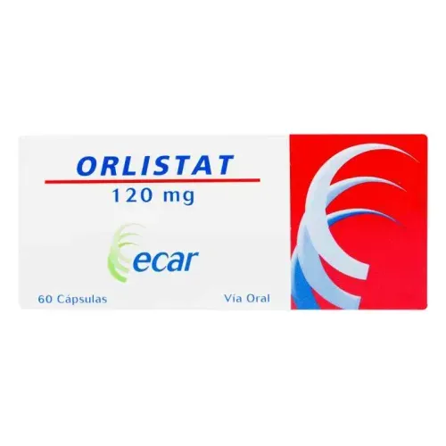 Orlistat 120 Mg Caja X 60 Cápsulas Ecar