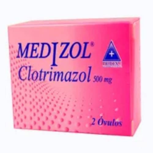 Medizol Clotrimazol 500 Mg Caja X 2 Óvulos Tridex