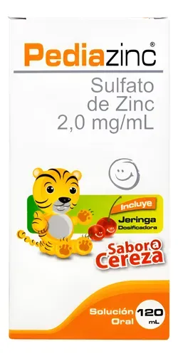 Pediazinc Solución Oral 2.0Mg/Ml Frasco X 120 Ml Nevox