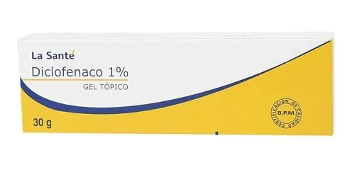 Diclofenaco Gel 1% Tubo X 30 Gr La Santé