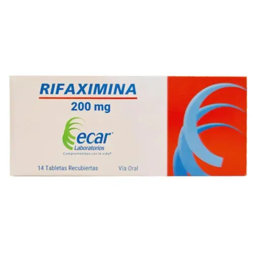 Rifaximina 200 Mg Caja X 14 Tabletas Ecar