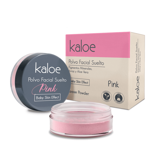 Polvo Facial Suelto Kaloe Pink Tarro X 12 Gr