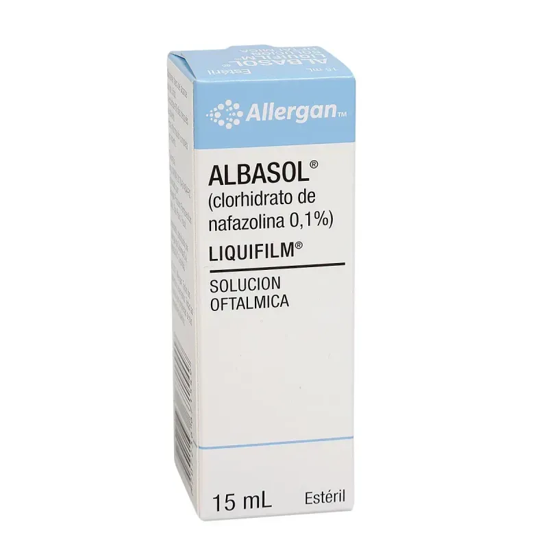 Albasol Nafazolina Solución Oftálmica 15 Ml