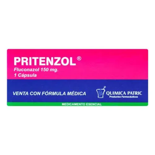 Pritenzol Fluconazol 150 Mg Caja X 1 Cápsulas Dura Quimica Patric