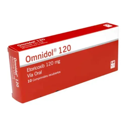 Omnidol Etoricoxib 120 Mg Caja X 10 Tabletas Siegfried