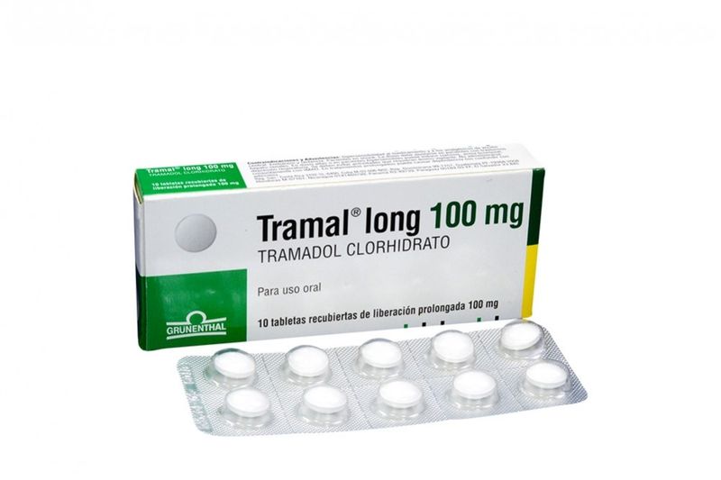 Tramal Long 100 Mg Tabletas Analgésico 10