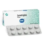 Lamotrigina 100 mg MK Caja x 30 Tabletas