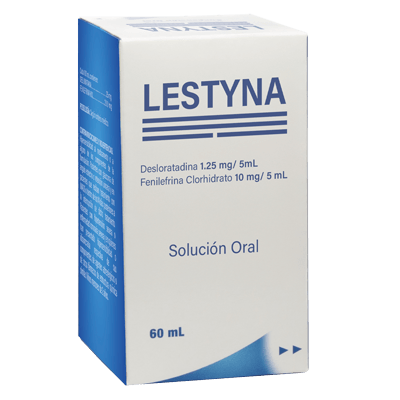 Lestyna 1.25 mg/5 ml Solución Frasco x 60 ml