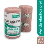 Venda Elástica Color Piel 3X5 Yardas Alfa