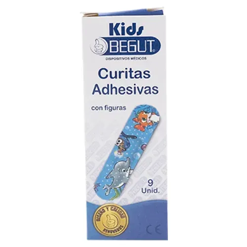 Curas Largas Kids Figuras Caja X 90 Unidades Begut