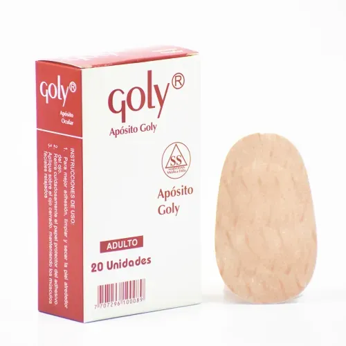 Aposito Ocular Goly Adulto Caja X 20 Unidades Maryddan